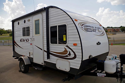 2013 Forest River EVO 1450 18' Travel Trailer, Awning, Air Conditioning, Shower!
