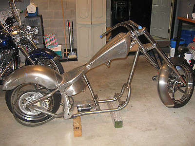 Custom Built Motorcycles : Chopper 2002 rolling thunder softail 250 right side drive