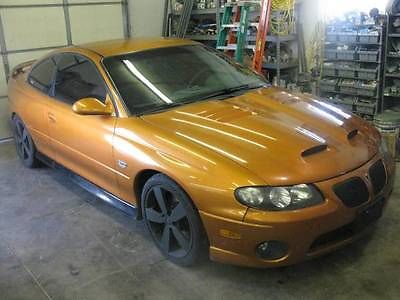 Pontiac : GTO Base Coupe 2-Door 2006 pontiac gto rolling chassis complete brazen orange