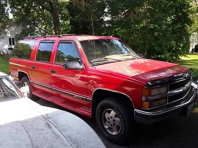 Chevrolet : Suburban LS 1995 chevy suburban low hour motor and trans