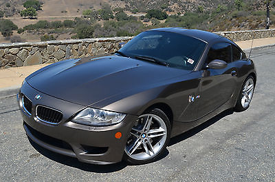 BMW : M Roadster & Coupe Z4 2008 bmw z 4 m coupe brown six speed incredible car