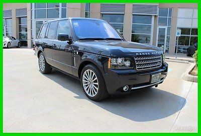 Land Rover : Range Rover Supercharged Certified 2012 supercharged used certified 5 l v 8 32 v automatic 4 x 4 suv premium