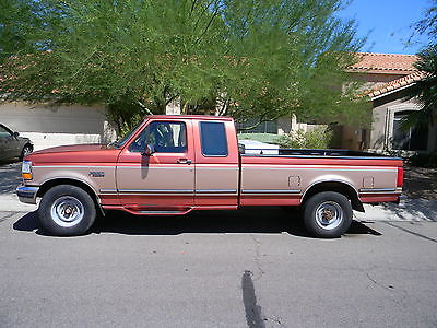 Ford : F-250 XL Extended Cab Pickup 2-Door 1995 ford f 250 supercab xlt long bed truck