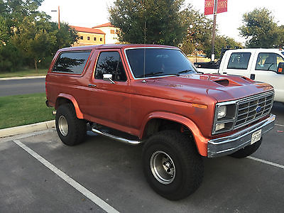 Ford : Bronco XTL 1984 ford bronco 4 x 4