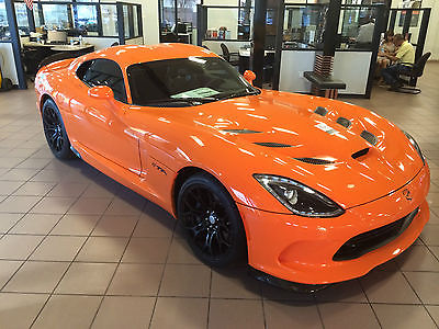 Dodge : Viper T/A 2014 viper t a 55 orange