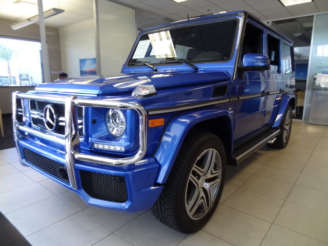 Mercedes-Benz : G-Class G63 AMG 15 mauritius blue v 8 navigation sunroof leather miles 4 k certified