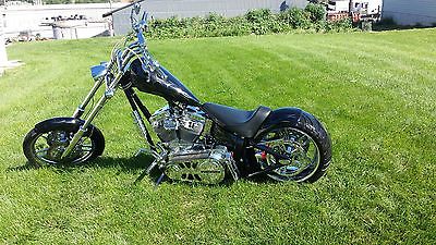 Custom Built Motorcycles : Chopper 2005 vengeance banshee softail chopper 124 s s primo 6 speed open primary