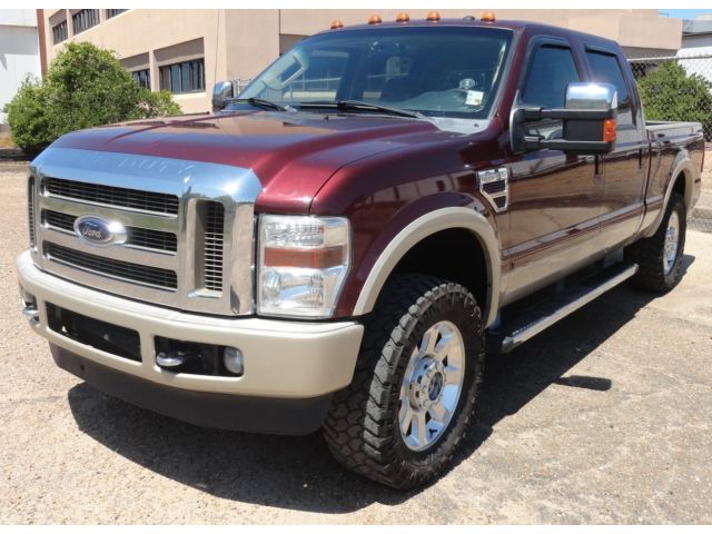 Ford : F-250 KING RANCH 4X4 4WD 6.4 POWERSTROKE DIESEL 3.55 LSD NAVIGATION Moonroof CHROME PKG Heated Seats TOW COMMAND Tailgate Step LOADED UP