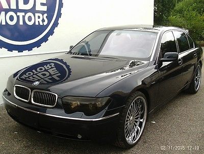 BMW : 7-Series Base Sedan 4-Door 2003 bmw 745 li 4.4 l with asanti custom rims