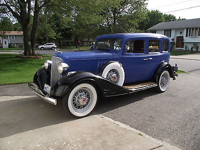 Pontiac : Other sedan 1933 pontiac series 601 4 door sedan blue