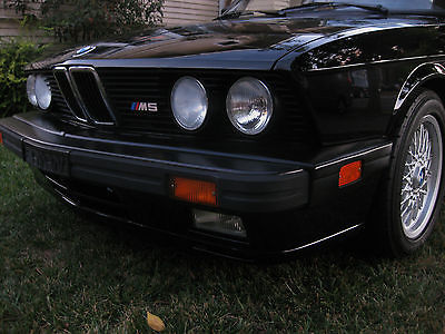 BMW : M5 Base Sedan 4-Door 1988 bmw m 5 base sedan 4 door 3.5 l 87 k orig miles 2 owners records rare