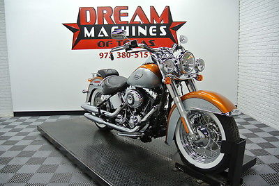Harley-Davidson : Softail 2014 FLSTN Deluxe *Low Miles* ABS *We Ship Bikes!* 2014 harley davidson flstn softail deluxe abs security 17 545 book low miles