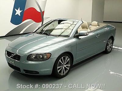 Volvo : C70 T5 HARD TOP CONVERTIBLE 2.5L LEATHER 2010 volvo c 70 t 5 hard top convertible 2.5 l leather 63 k 090237 texas direct