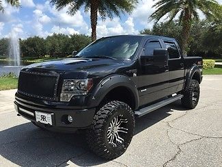 Ford : F-150 FX4 4x4 lifted Blacked out! 2012 black fx 4 4 x 4 lifted blacked out