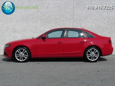 Audi : A4 2.0T Premium AWD 33 125 msrp 6 speed awd heated seats 18 inch wheels dealer service history