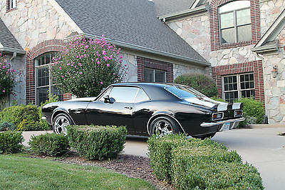 Chevrolet : Camaro Base 1967 camaro base ss badging pro touring 6.2 liter l 92 black black