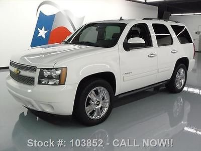 Chevrolet : Tahoe 8-PASS LEATHER POWER STEPS 20'S 2010 chevy tahoe 8 pass leather power steps 20 s 61 k mi 103852 texas direct