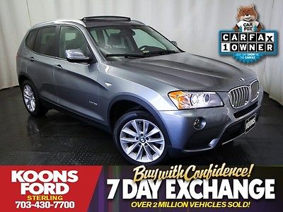 BMW : X3 xDrive28i AWD Loaded & Gorgeous~Navigation~Front/Rear Camera~Moonroof~One-Owner~Non-Smoker