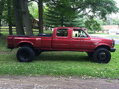 Ford : F-350 ford f350 crew cab dually.7.3 diesel,22.5 semi rims and tires