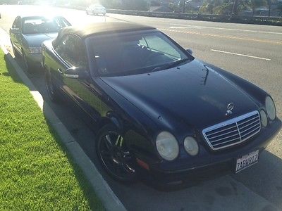 Mercedes-Benz : CLK-Class please ask BLACK CONVERTIBLE MERCEDES CLK 320 FOR SALE