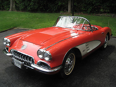 Chevrolet : Corvette Base Convertible 2-Door In family for over 40 years, V8, manual, convertible w/ hard top, excell. shape