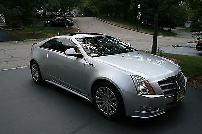 Cadillac : CTS Premium Coupe 2011 cadillac cts coupe premium silver awd