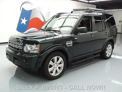 Land Rover : LR4 HSE LUX 4X4 SUNROOF NAV 19'S 2013 land rover lr 4 hse lux 4 x 4 sunroof nav 19 s 43 k mi 693863 texas direct