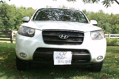 Hyundai : Santa Fe SE Sport Utility 4-Door 2007 hyundai santa fe low mileage well maintained clean vehicle no rust