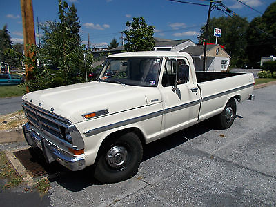 Ford : F-250 1971 ford f 250 camper special