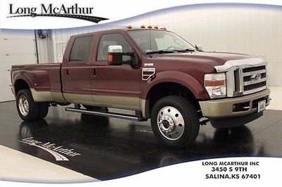 Ford : F-450 King Ranch Certified Diesel Navigation 4X4 Sunroof King Ranch Certified Turbo 6.4 V8 Diesel 4WD Nav Moonroof Heated Leather