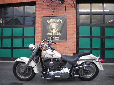 Harley-Davidson : Softail 2000 harley davidson flstf fat boy 1450 twin cam s s super e hot rod rat bike