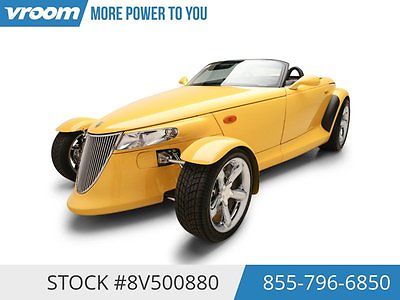 Plymouth : Prowler Certified 1999 16K MILES 1999 plymouth prowler 16 k miles aftermarket exhaust clean carfax vroom
