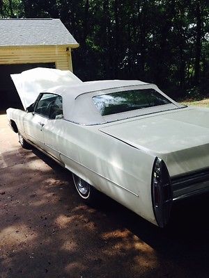 Cadillac : DeVille 1968 cadillac convertible 2 door
