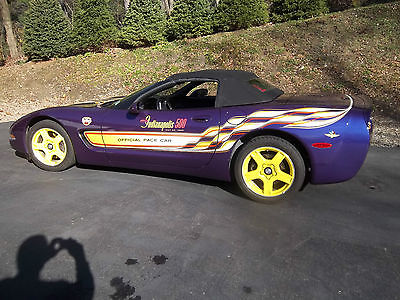 Chevrolet : Corvette Indianapolis 500 Pace Car Convertible 2-Door 98 chevrolet corvette indianapolis 500 pace car convertible