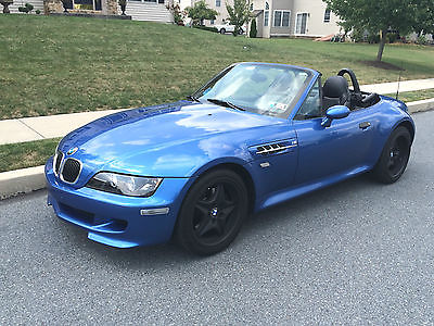 BMW : M Roadster & Coupe Convertible 2000 bmw z 3 m roadster estoril blue low miles and great condition