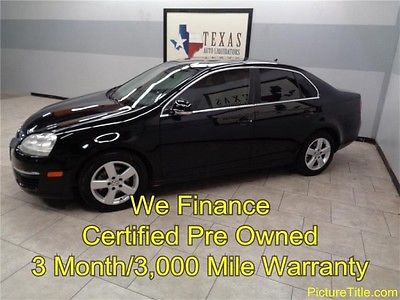 Volkswagen : Jetta SE Leather Heated Seats Sunroof 08 jetta sedan 2.5 l 5 leather heated seats sunroof warranty we finance texas