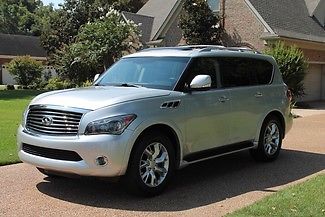 Infiniti : QX56 4WD 7-passenger One Owner  Navigation Front and Rear Cameras  Theater Package