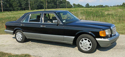 Mercedes-Benz : 300-Series SDL 1987 mercedes 300 sdl turbo diesel luxury sedan