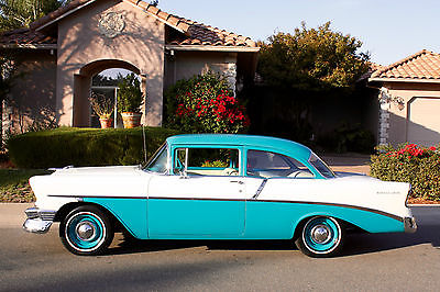 Chevrolet : Bel Air/150/210 210, Original Black Plate California Car 1956 chevrolet 210 california car video daily driver