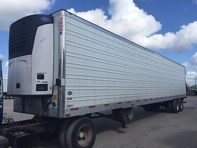 2010 UTILITY REEFER, CARRIER X2100A, 48X102, AIR RIDE, 7K HOURS, ROAD READY