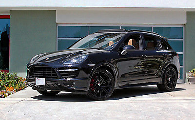 Porsche : Cayenne GTS 2013 porsche cayenne gts jet black on cognac loaded in options