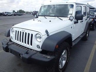 Jeep : Wrangler Sport 2014 jeep wrangler unlimited sport automatic hard top excellent wty