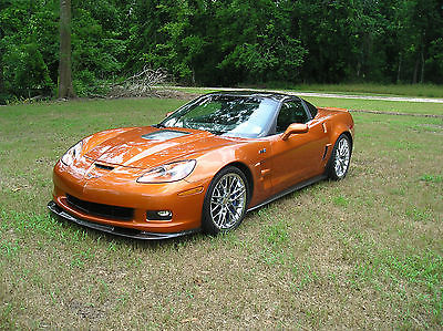 Chevrolet : Corvette ZR1 3ZR 2009 atomic orange corvette zr 1