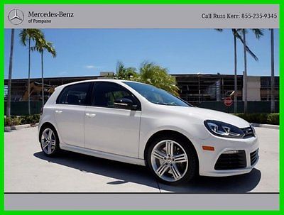 Volkswagen : Golf R Low Miles Manual All Wheel Drive Clean Carfax L@@K Turbo 2L I4 16V Manual One Florida Owner LOW Miles Call Russ Kerr 855-235-9345