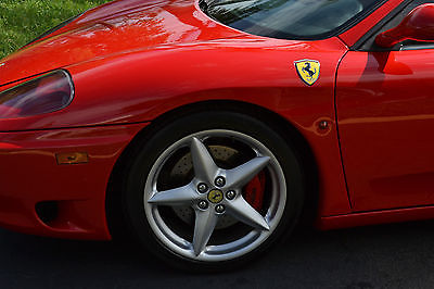 Ferrari : 360 Modena F1 2000 ferrari 360 f 1 coupe red tan stunning