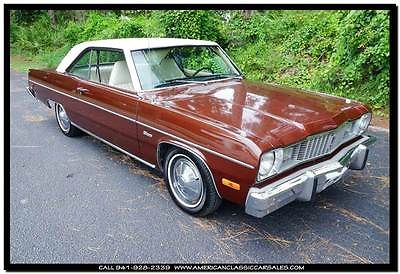 Dodge : Dart A/C Coupe 1975 plymouth scamp all original 1 owner venice fl no rust factory a c