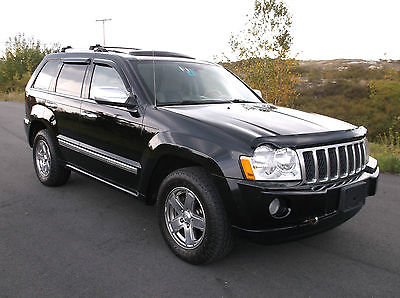 Jeep : Grand Cherokee Limited Overland 2006 jeep grand cherokee limited overland hemi nav sunroof leather tow black