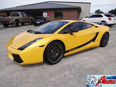 Lamborghini : Gallardo Superleggera 74 auto salvage repairable superlegerra 10 k miles easy build sharp car