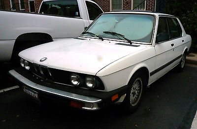 BMW : 5-Series 528e 1986 bmw 528 e runs great engine parts as is 2 owners