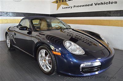 Porsche : Boxster 2dr Roadster CLEAN CARFAX  LOW MILES 36K  $10K IN OPTIONS  TIPTRONIC BOSE PWR SEATS  WARRANTY